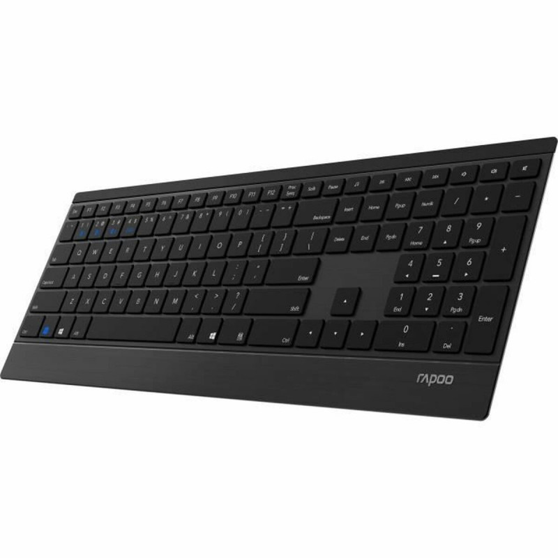 Tastatur Rapoo E9500M Schwarz AZERTY