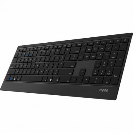 Clavier Rapoo E9500M Noir AZERTY