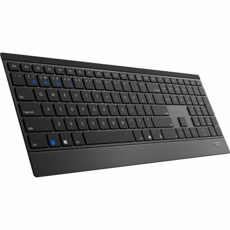 Teclado Rapoo E9500M Preto AZERTY