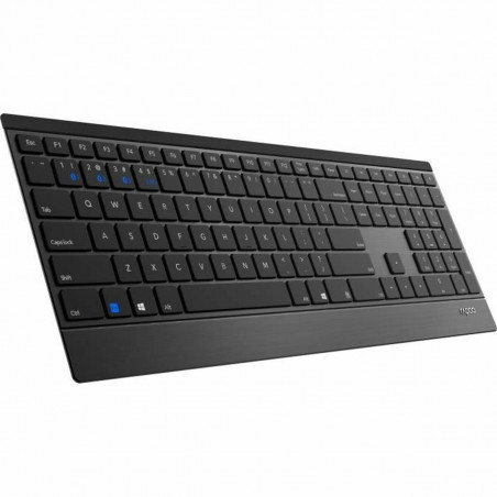 Clavier Rapoo E9500M Noir AZERTY