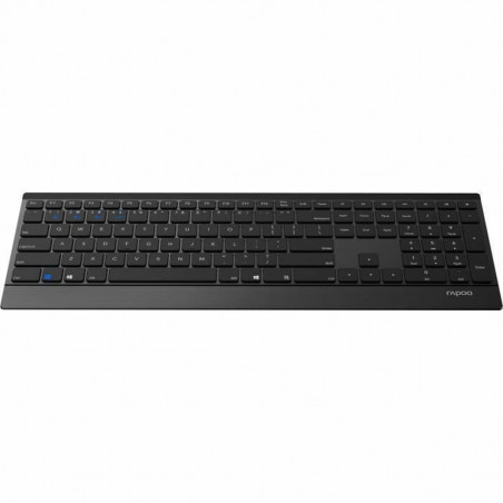 Clavier Rapoo E9500M Noir AZERTY