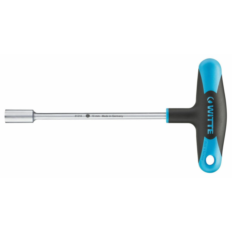 Chiave a bussola esagonale WITTE PRO 17 mm Esagonale Forma a T