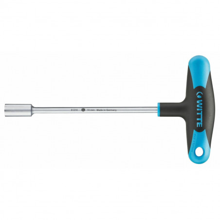 Chiave a bussola esagonale WITTE PRO 17 mm Esagonale Forma a T