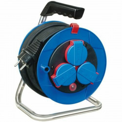 Cable reel Brennenstuhl Garant® compacto Bremaxx® N05V3V3-F3G1,5 15 m 3 x 1,5 mm 3 Plugs