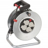 Enrollacables Brennenstuhl Garant® S 4 E IP20 H05VV-F 50 m 3 x 1,5 mm 4 Enchufes