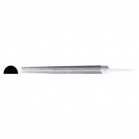 Lime demi-ronde ERIZO 6" Métaux doux