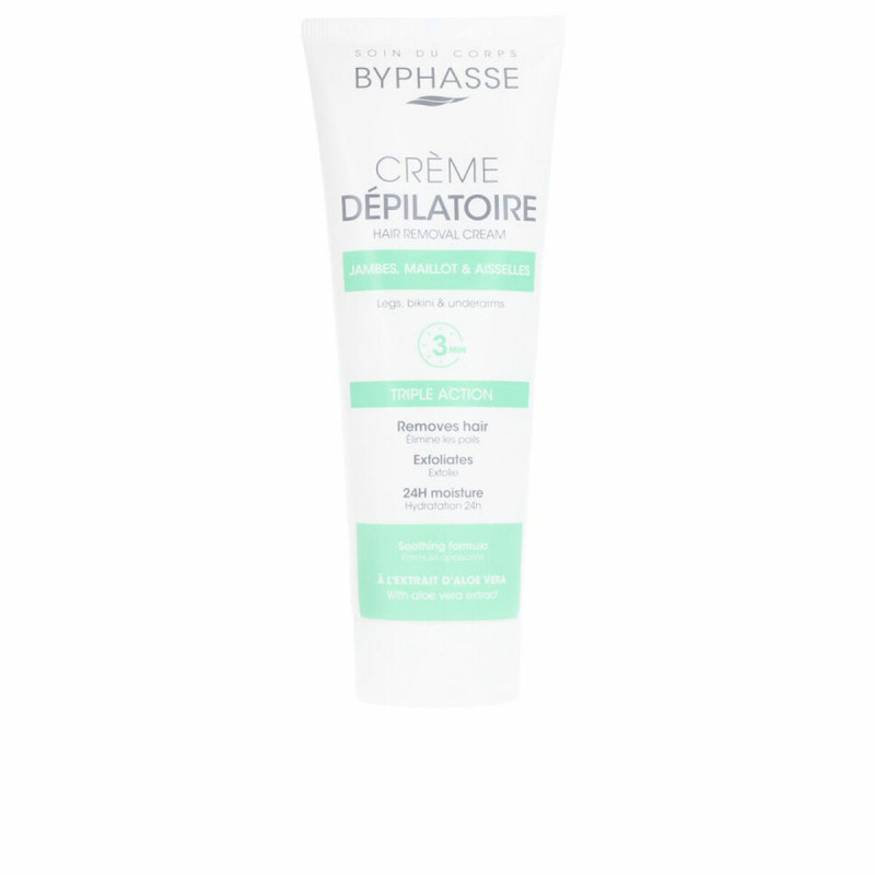 Crema Depilatoria Corpo Byphasse Aloe Vera 125 ml