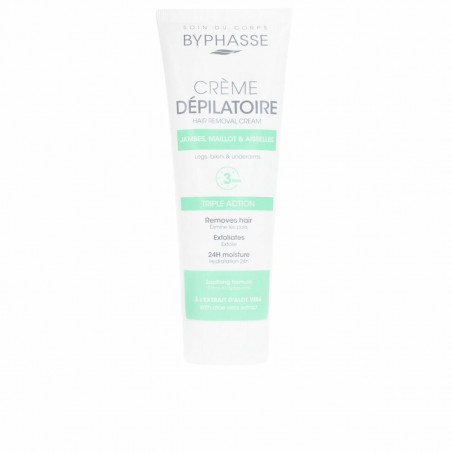 Crema Depilatoria Corpo Byphasse Aloe Vera 125 ml