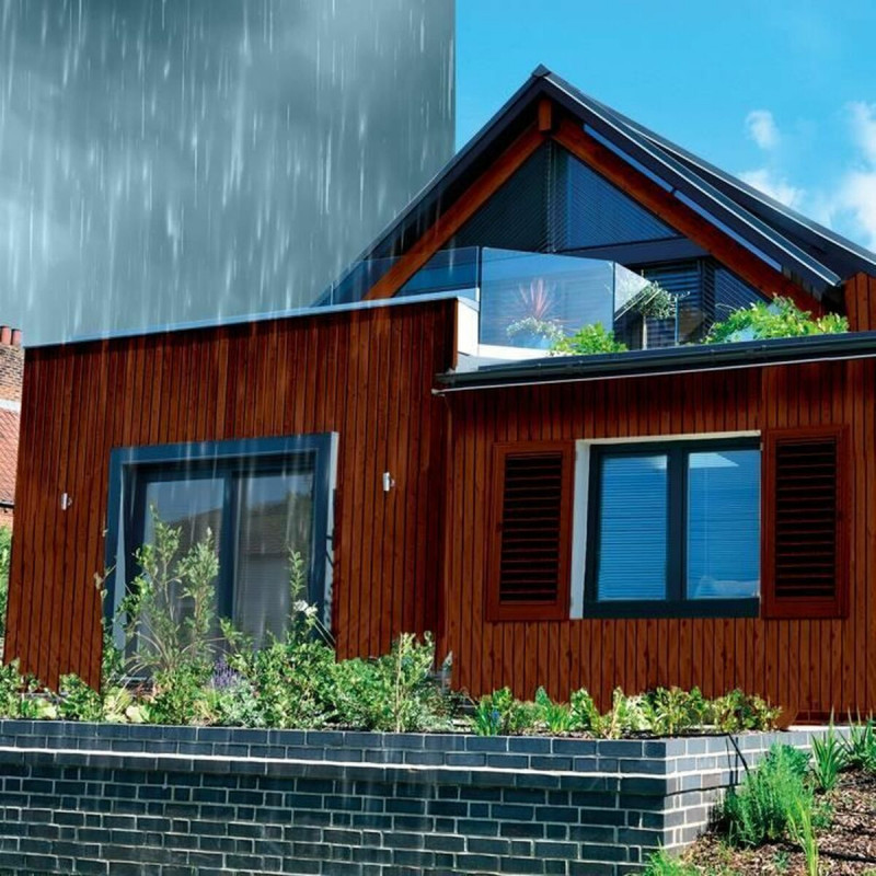 Peinture d'Apprêt Bondex Marron Satiné 2,5 L