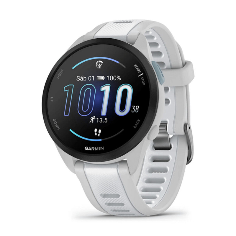 Smartwatch GARMIN Forerunner 165 Music Weiß 1,2" 43 mm