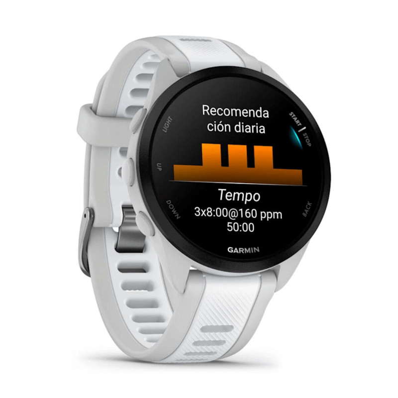Smartwatch GARMIN Forerunner 165 Music Weiß 1,2" 43 mm