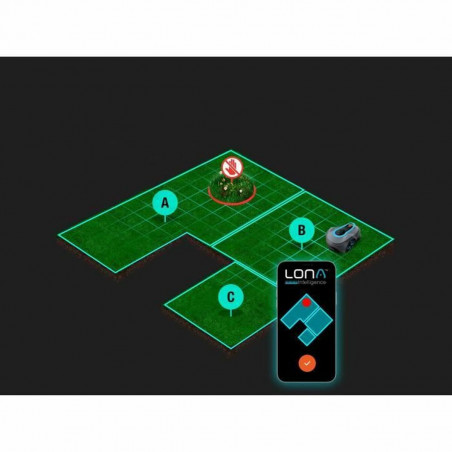 Robot corta-relva Gardena Smart SILENO Free 400 M² 800 m²