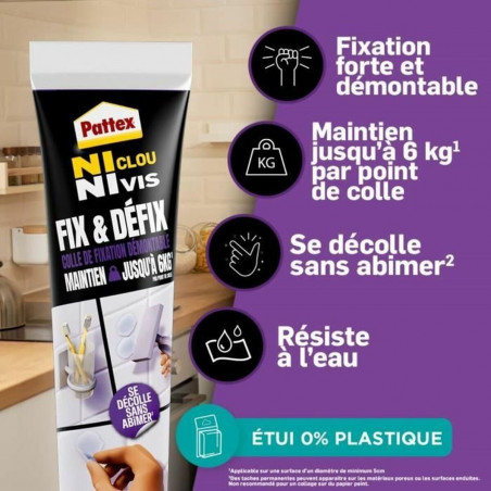 Pegamento Pattex Fix & Défix 44 g