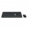 Teclado e Rato sem Fios Logitech MK540 Francês Preto Preto/Branco AZERTY