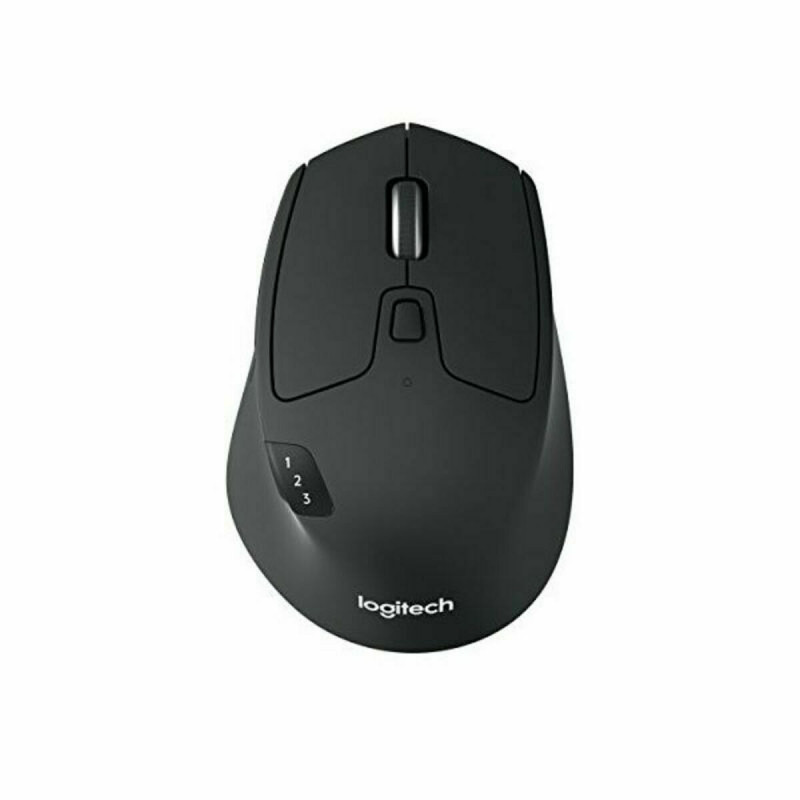 Mouse Ottico Wireless Logitech M720 Azzurro Nero 1000 dpi