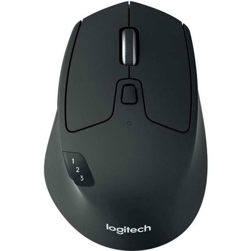 Mouse Ottico Wireless Logitech M720 Azzurro Nero 1000 dpi