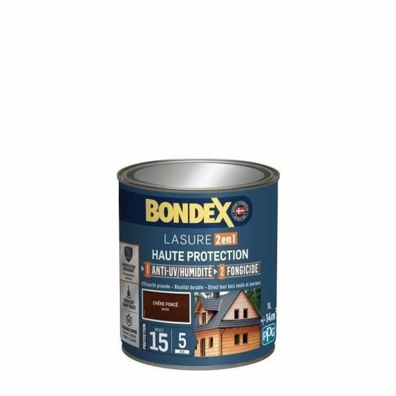 Pintura de Imprimación Bondex Marrón Satinado 1 L