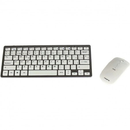 Clavier et souris sans fil Tacens Levis Combo V2 Blanc Jeux
