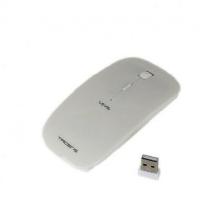 Clavier et souris sans fil Tacens Levis Combo V2 Blanc Jeux