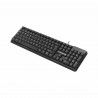 Teclado Tacens AK0ES Preto Qwerty espanhol