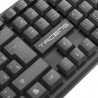Teclado Tacens AK0ES Preto Qwerty espanhol