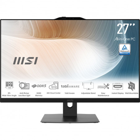 Alles-In-Einem MSI 00-AF8231-1233 27" Intel Core Ultra 7 150U 16 GB RAM 500 GB 500 GB SSD
