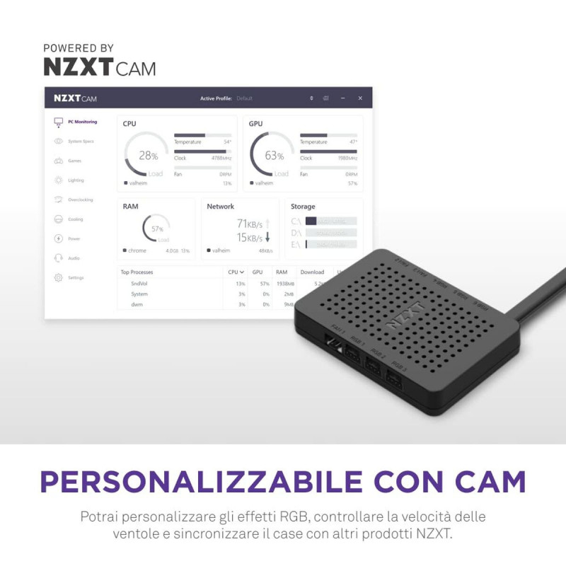 Caixa Semitorre ATX NZXT CM-H91EW-01 Branco