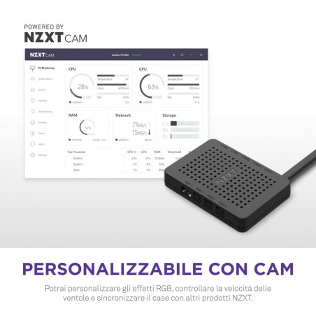 Caja Semitorre ATX NZXT CM-H91EW-01 Blanco