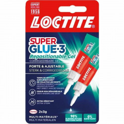 Cyanoacrylate Loctite SUPERGLUE-3 3 g 2 Pièces (12 Unités)