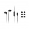 Auriculares Lenovo 4XD1J77351 Preto