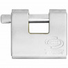 Key padlock CORBIN Rectangular Metal Brass Steel Armored