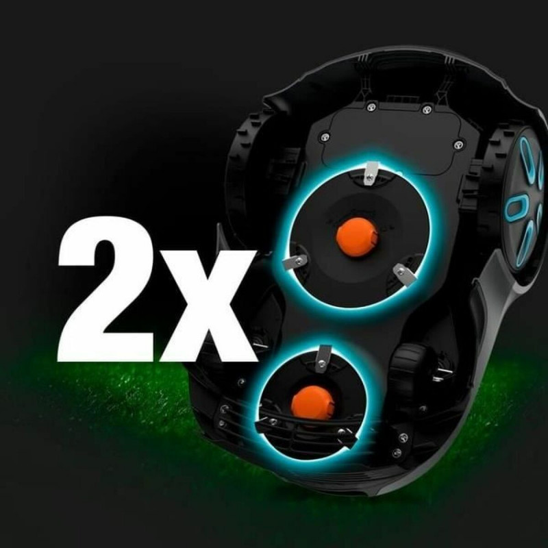 Lawn mowing robot Gardena Smart SILENO Free 600 M²