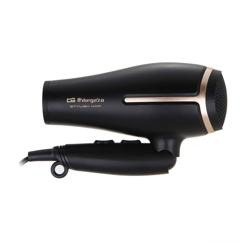 Secador de Cabelo Orbegozo SE-2074 2000 W Preto