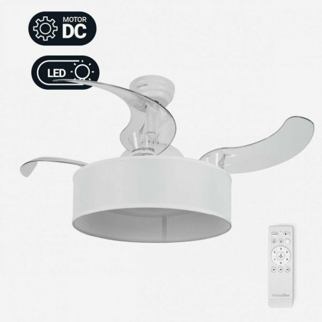 Ventilador de Teto Universal Blue JALOQUE WFW Ø 104 cm Branco 65 W