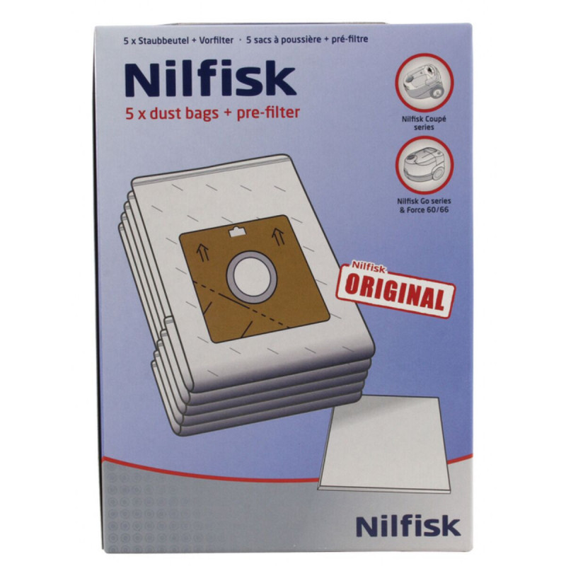 Bolsa Sobresselente para Aspirador Nilfisk W7-51559
