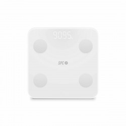 Báscula Digital de Baño SPC ATENEA FIT 3 Blanco Cristal Templado 180 kg 150 kg 1,5 Kg