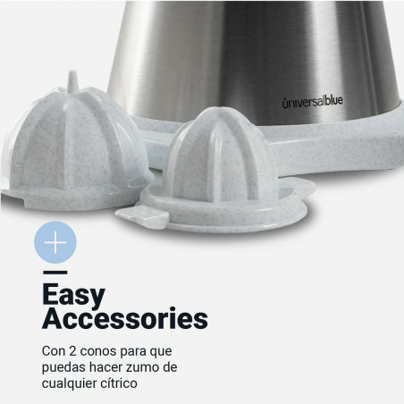 Electric Juicer Universal Blue JUICY White Steel 300 W