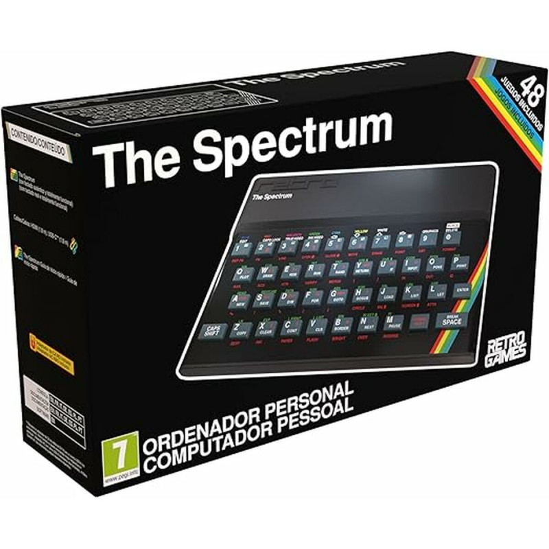 Computador portátil Retro Games THE SPECTRUM