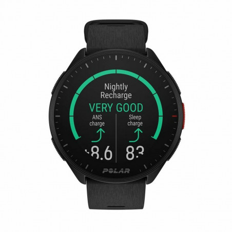 Smart Watch mit Schrittzähler Polar Schwarz 1,2" Ø 45 mm