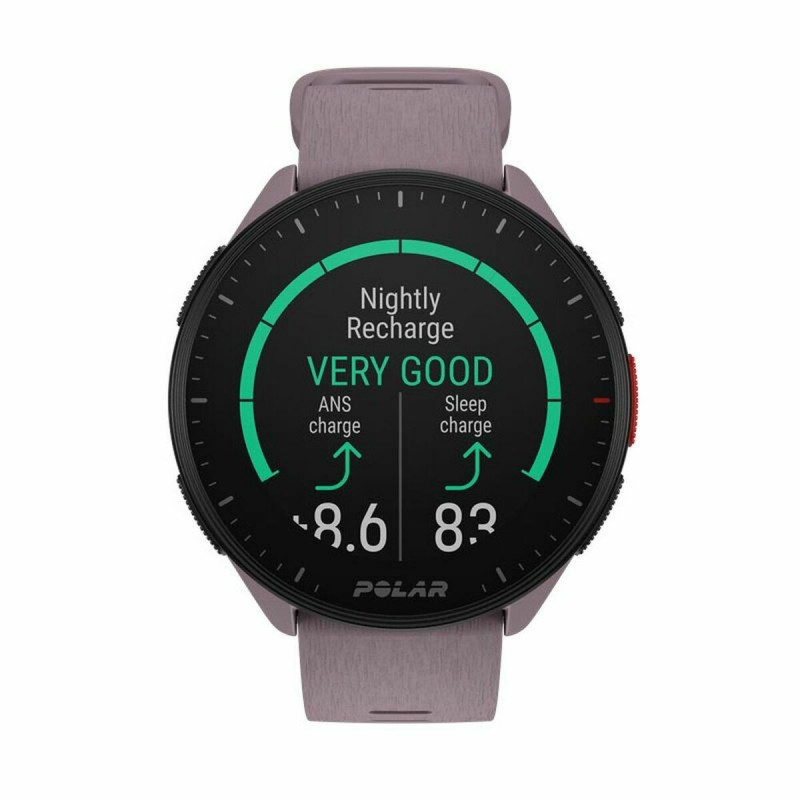 Smart Watch mit Schrittzähler Running Polar Lila 1,2"