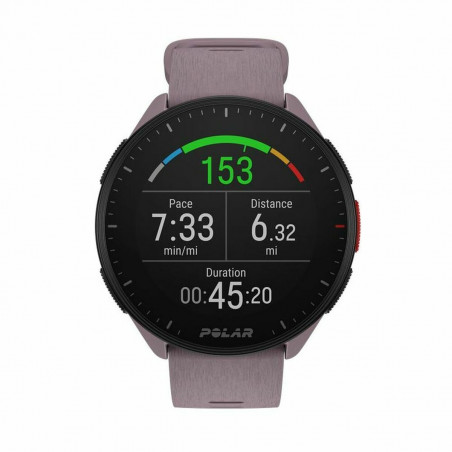 Smart Watch with Pedometer Running Polar Purple 1,2"