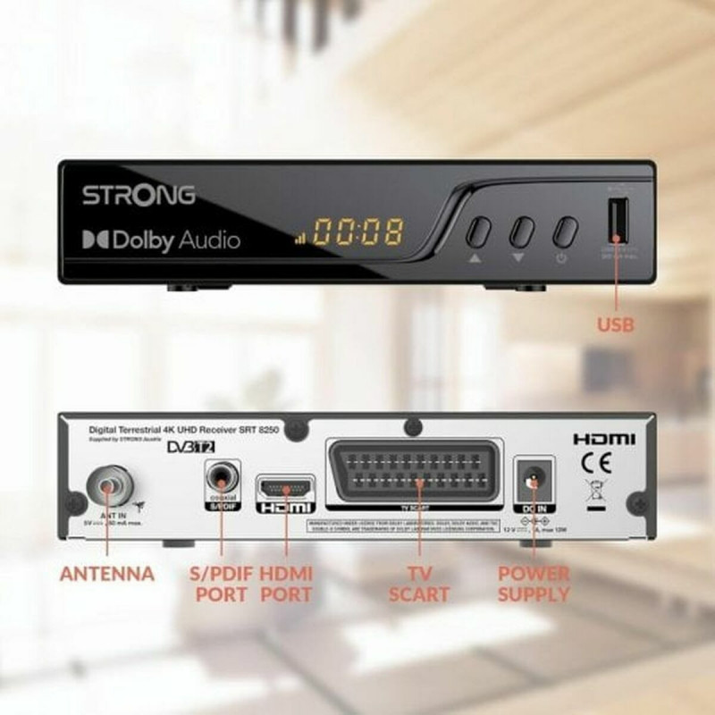 TDT-Receiver STRONG SRT 8250