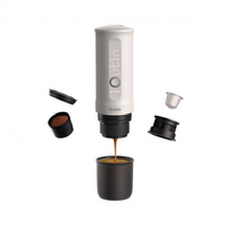 Portable Coffee Maker Outin OUTINWHITE White Stainless steel 50 ml 80 ml