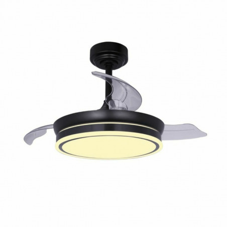 Ceiling Fan CristalRecord 85-065-46-180 Black