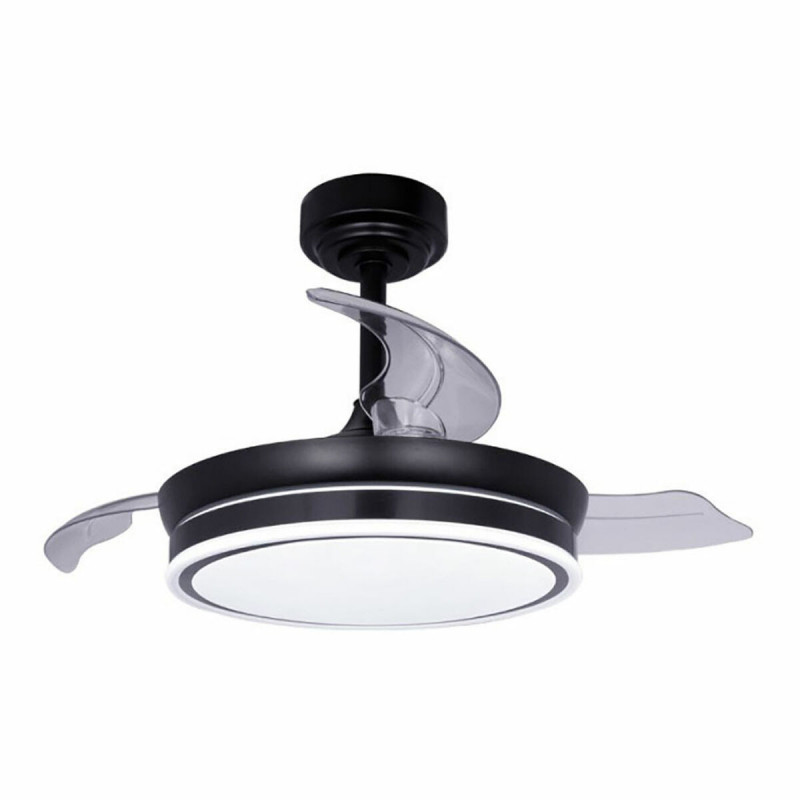 Ceiling Fan CristalRecord 85-065-46-180 Black