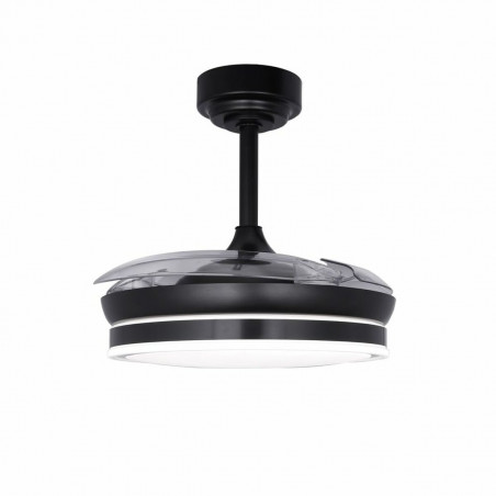 Ventilateur de Plafond CristalRecord 85-065-46-180 Noir
