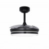 Ventilateur de Plafond CristalRecord 85-065-46-180 Noir
