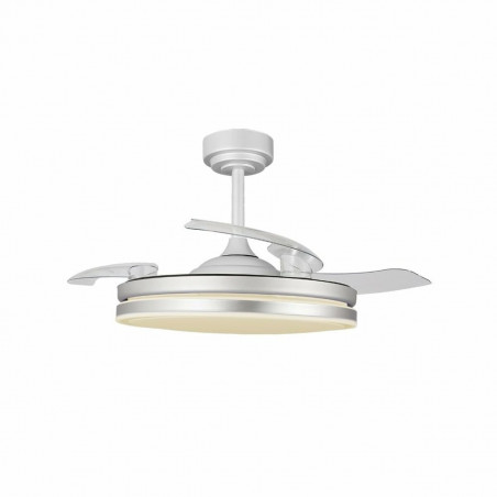 Ceiling Fan CristalRecord RETRACT MOSS Grey 72 W