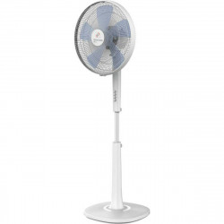 Ventilateur sur Pied S&P WIND400CN Blanc 55 W