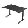 Desk Genesis HOLM MODULAR 120 RGB 120 x 75 cm Black
